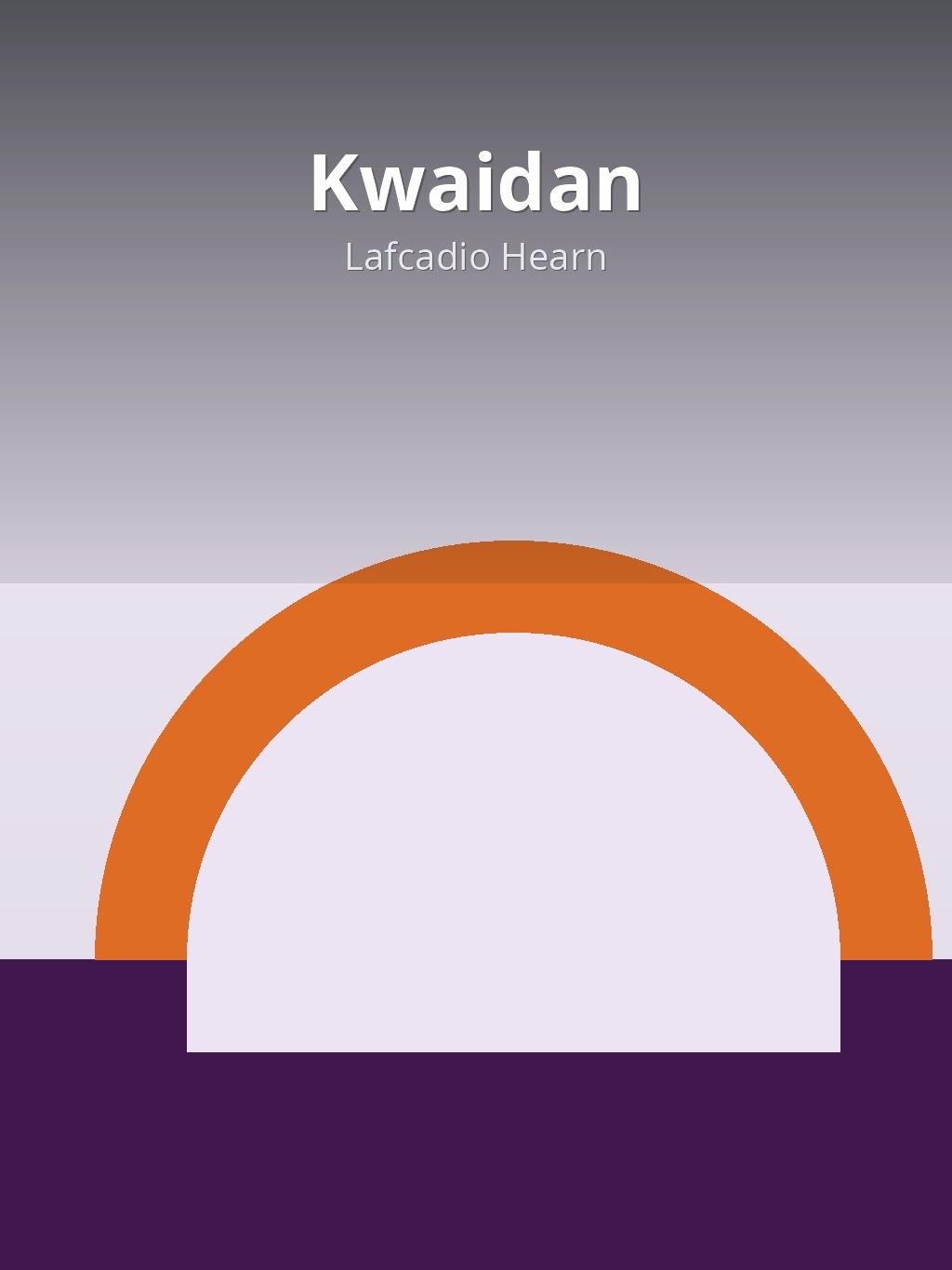 Kwaidan by Lafcadio Hearn book cover