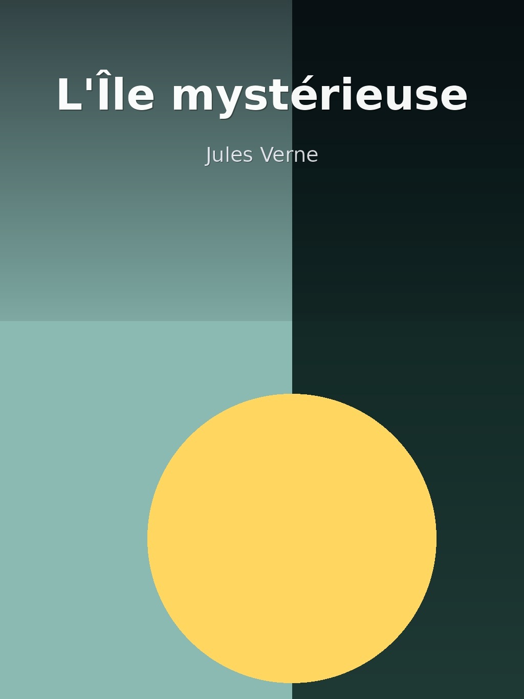 L'Île mystérieuse by Jules Verne book cover