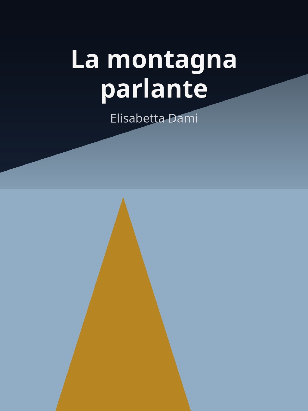 La montagna parlante by Elisabetta Dami book cover