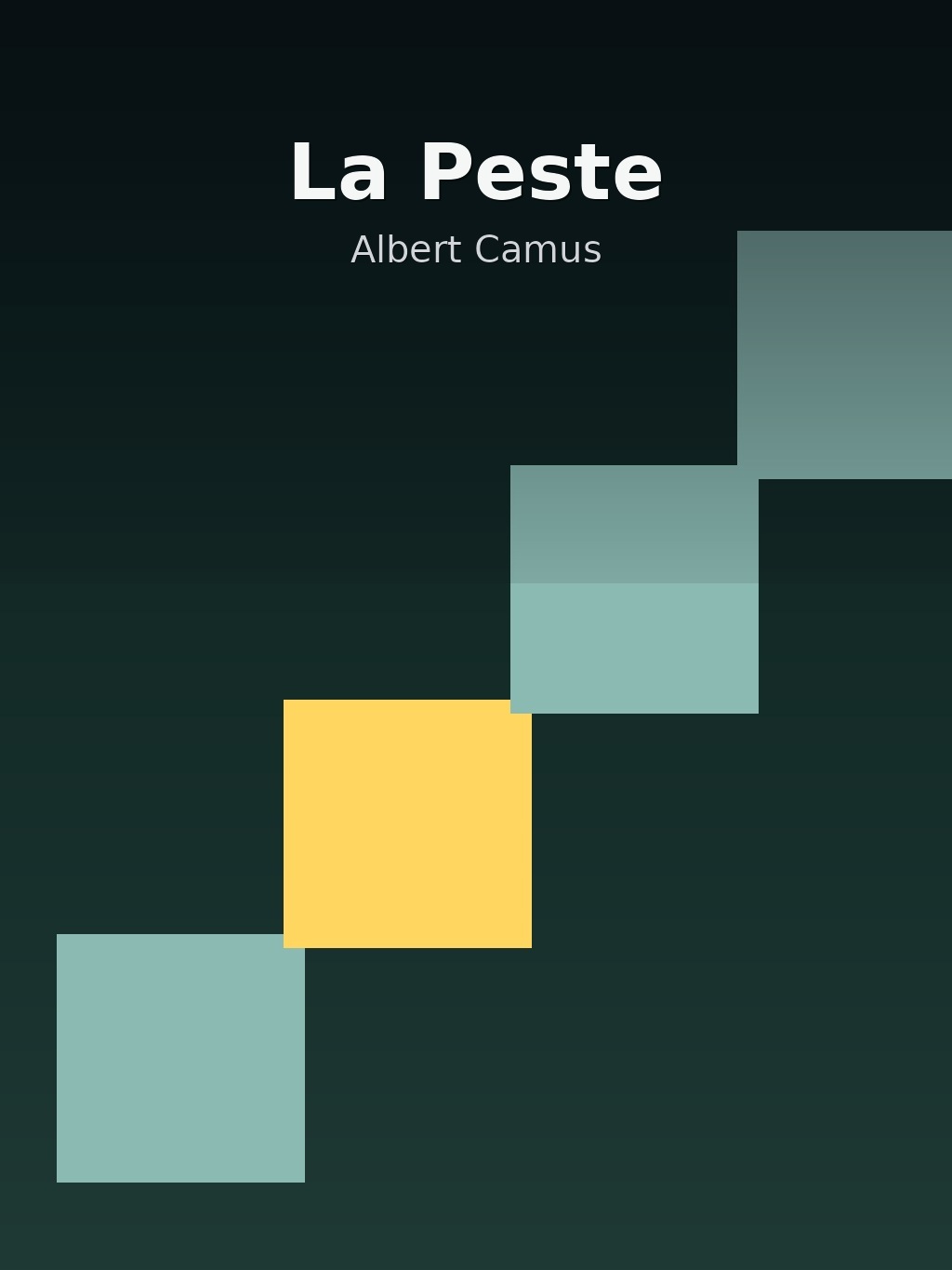 La Peste by Albert Camus book cover