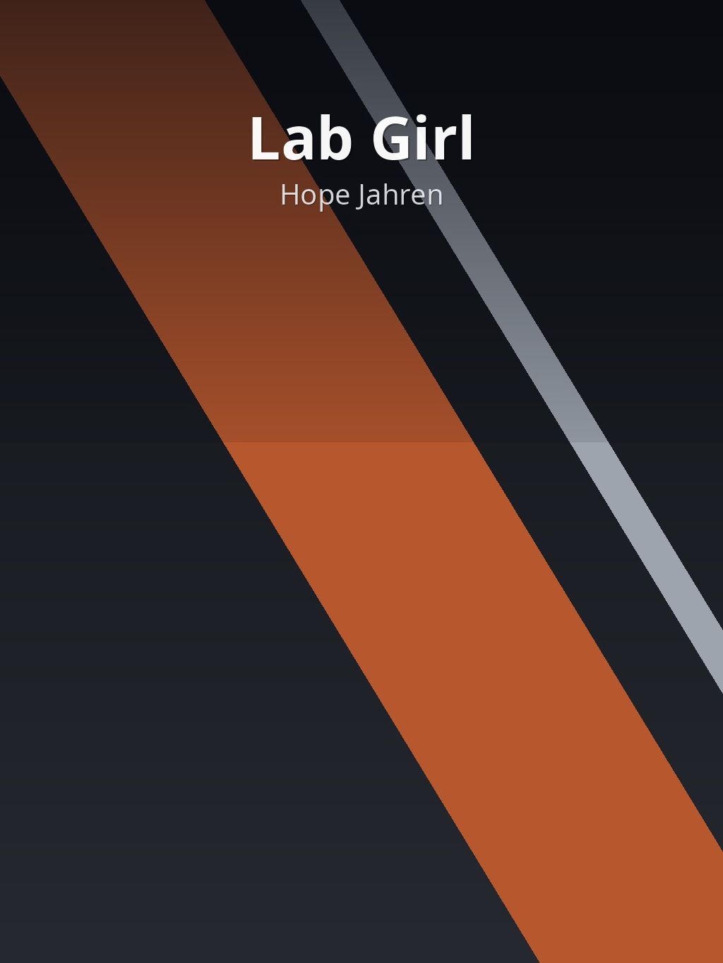 Lab Girl by Hope Jahren book cover