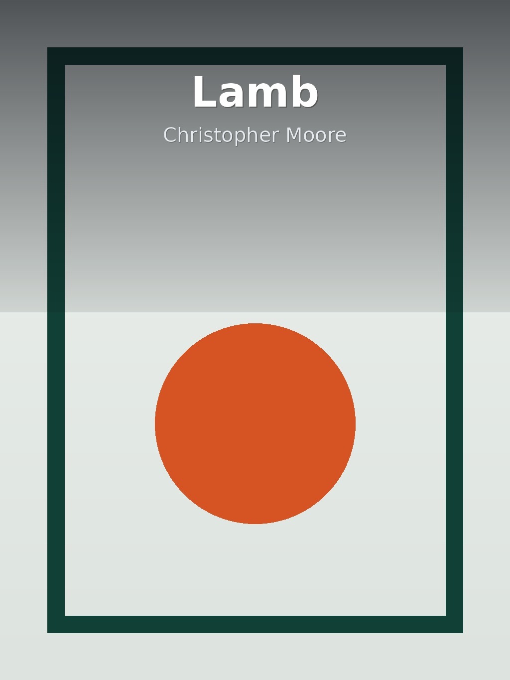 Lamb by Christopher Moore book cover