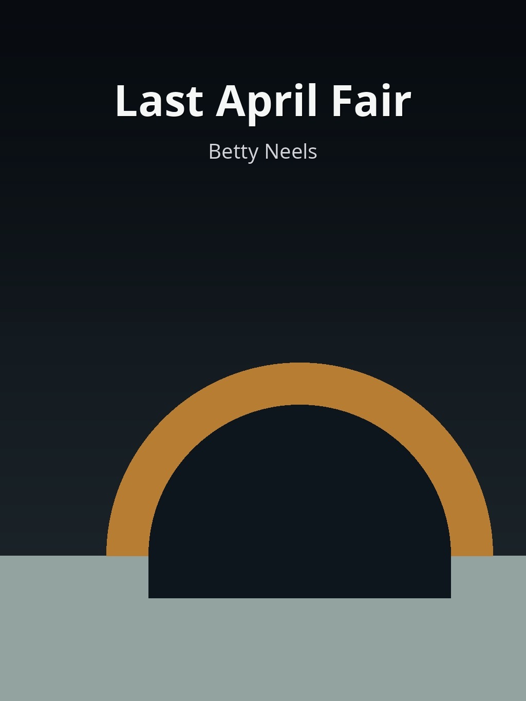 Last April Fair by Betty Neels book cover