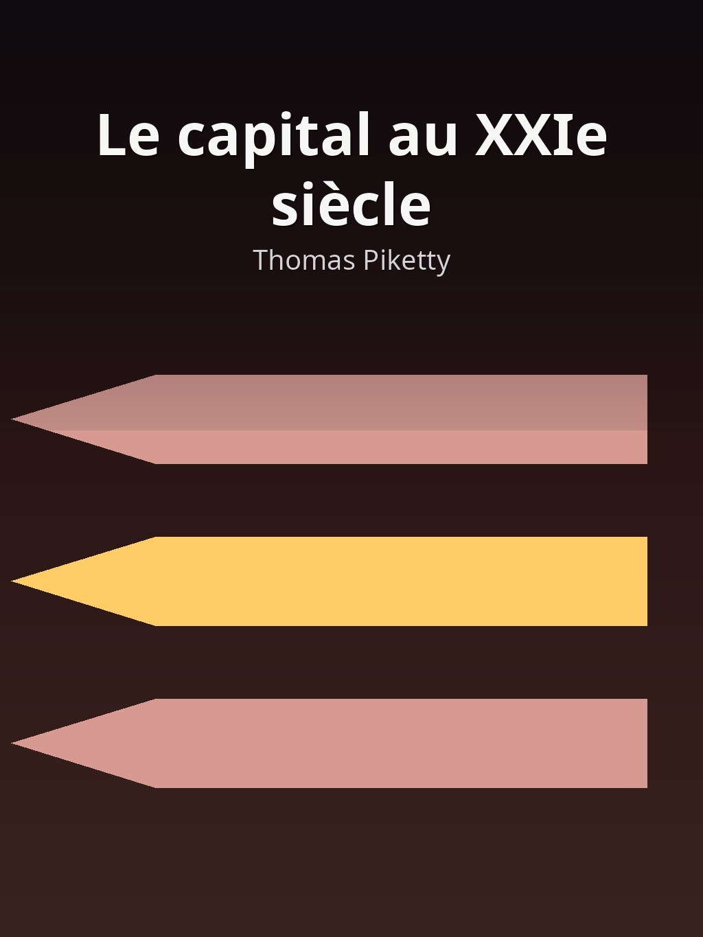 Le capital au XXIe siècle by Thomas Piketty book cover
