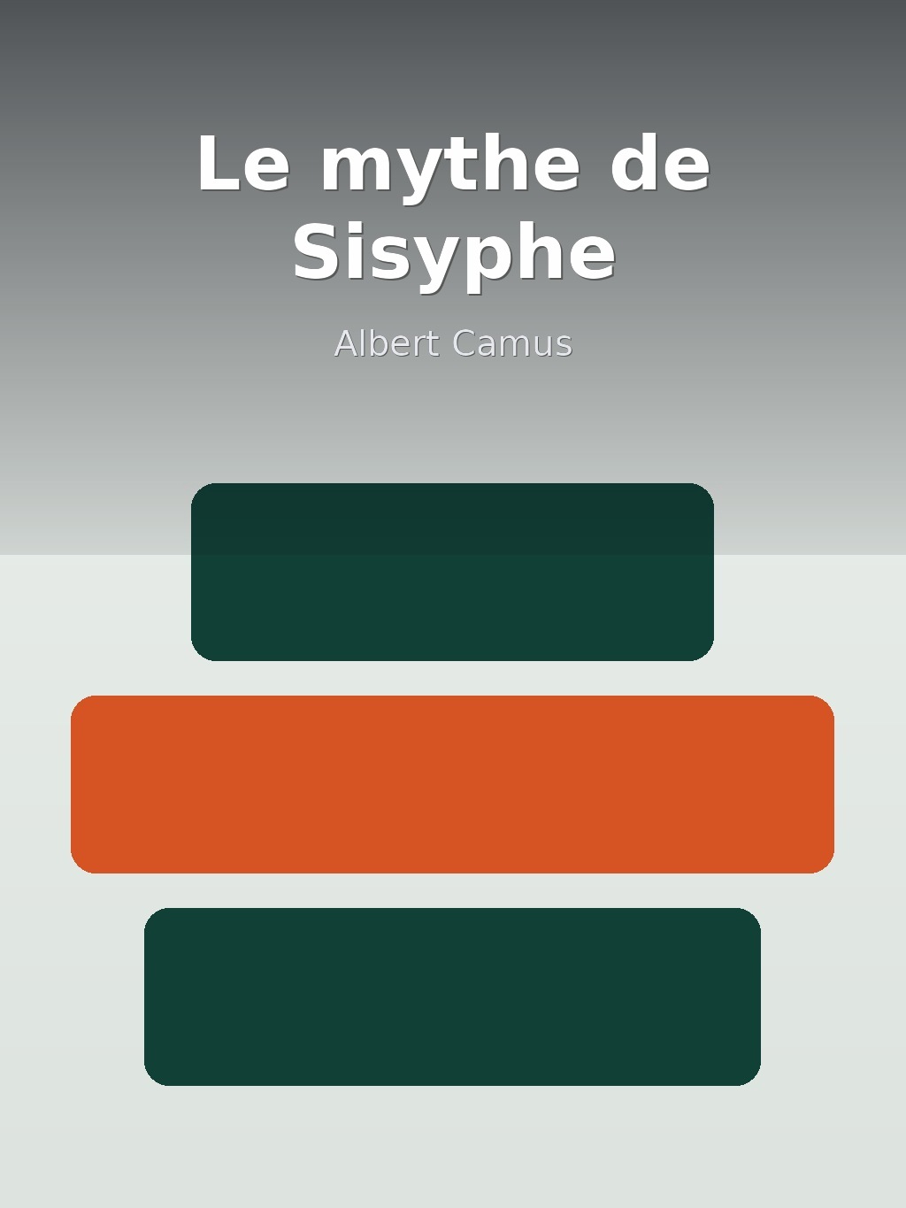 Le mythe de Sisyphe by Albert Camus book cover