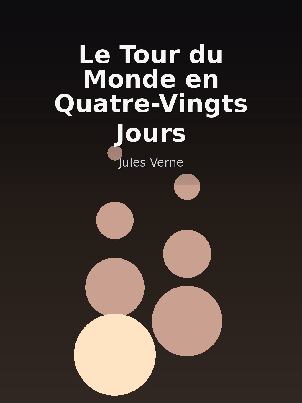 Le Tour du Monde en Quatre-Vingts Jours by Jules Verne book cover