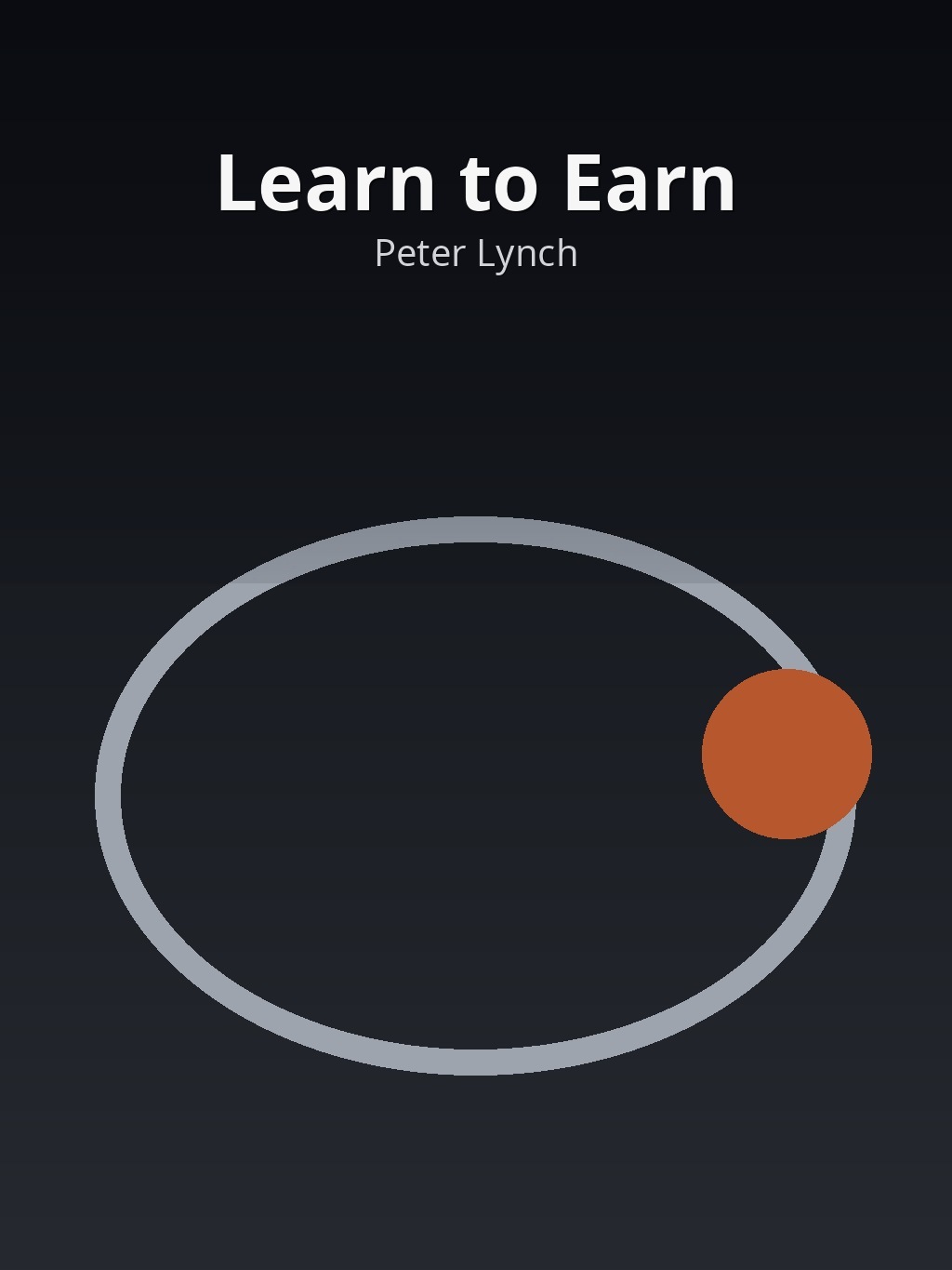 Learn to Earn by Peter Lynch book cover