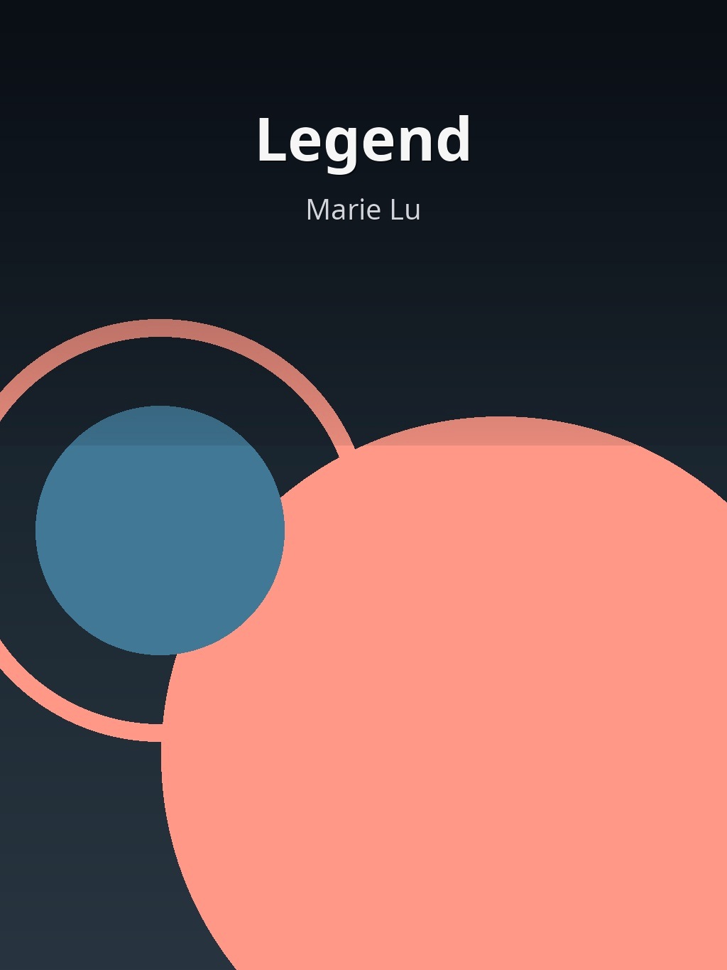 Legend by Marie Lu book cover