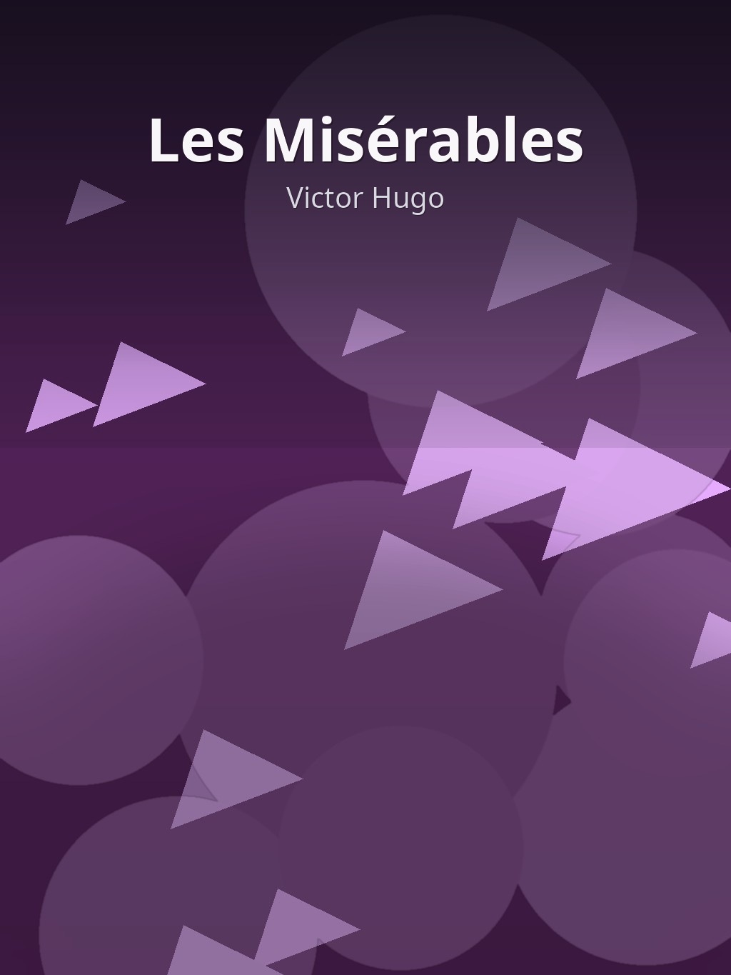 Les Misérables by Victor Hugo book cover