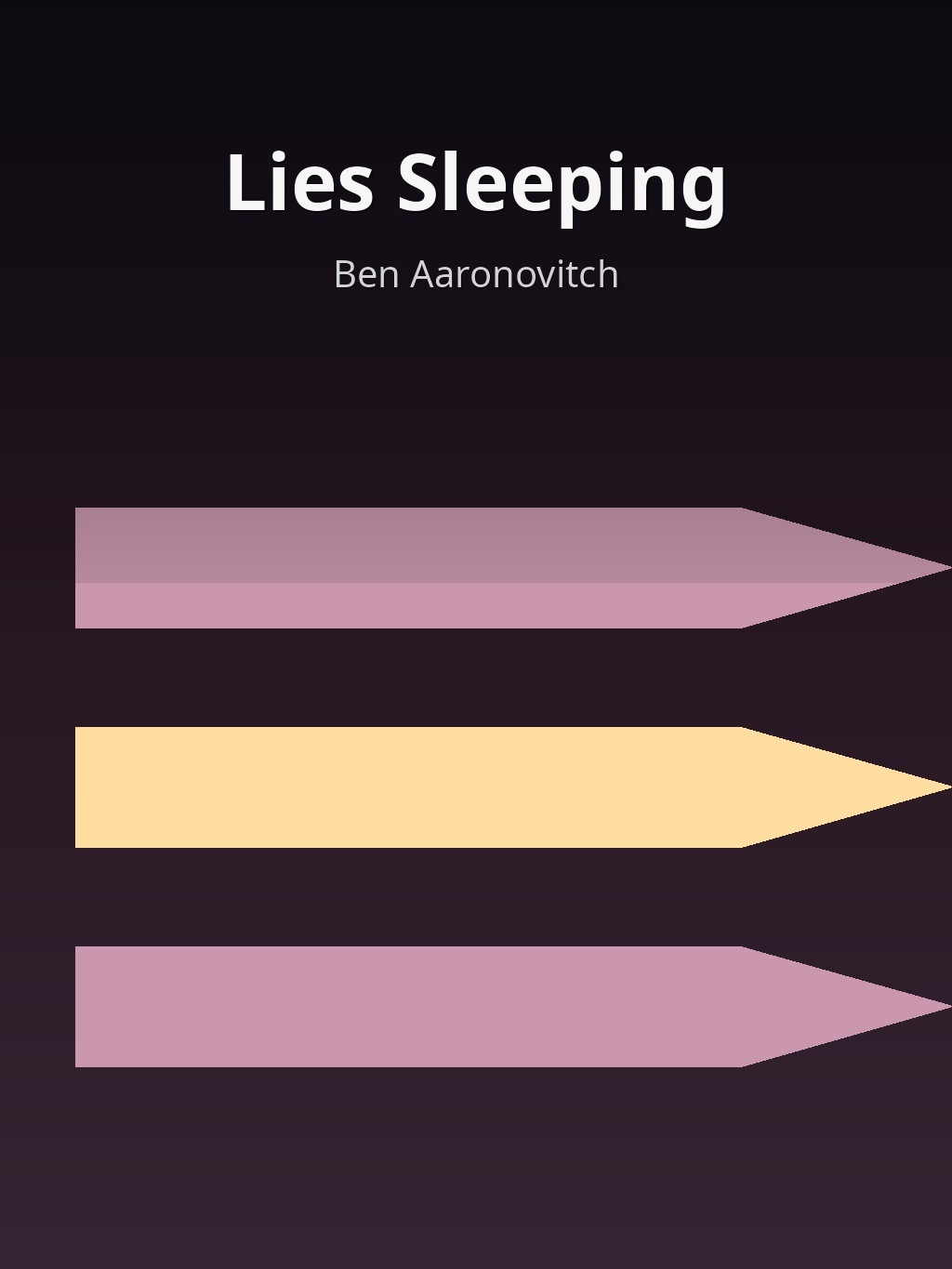 Lies Sleeping by Ben Aaronovitch book cover