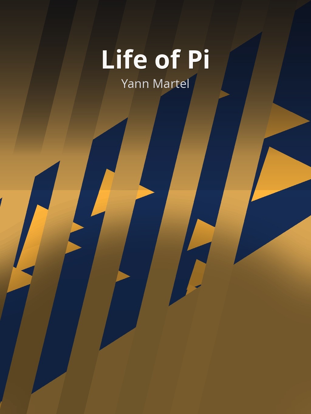 Life of Pi by Yann Martel book cover