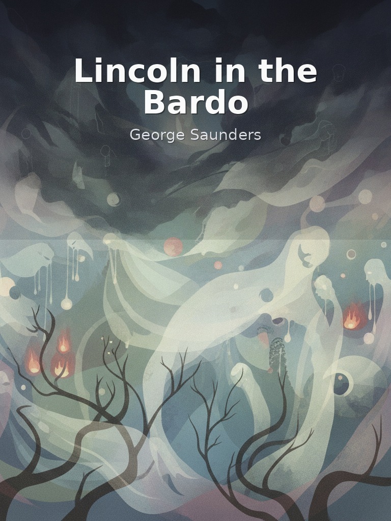 Lincoln in the Bardo by George Saunders book cover