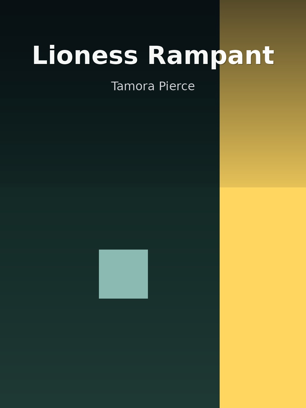 Lioness Rampant by Tamora Pierce book cover