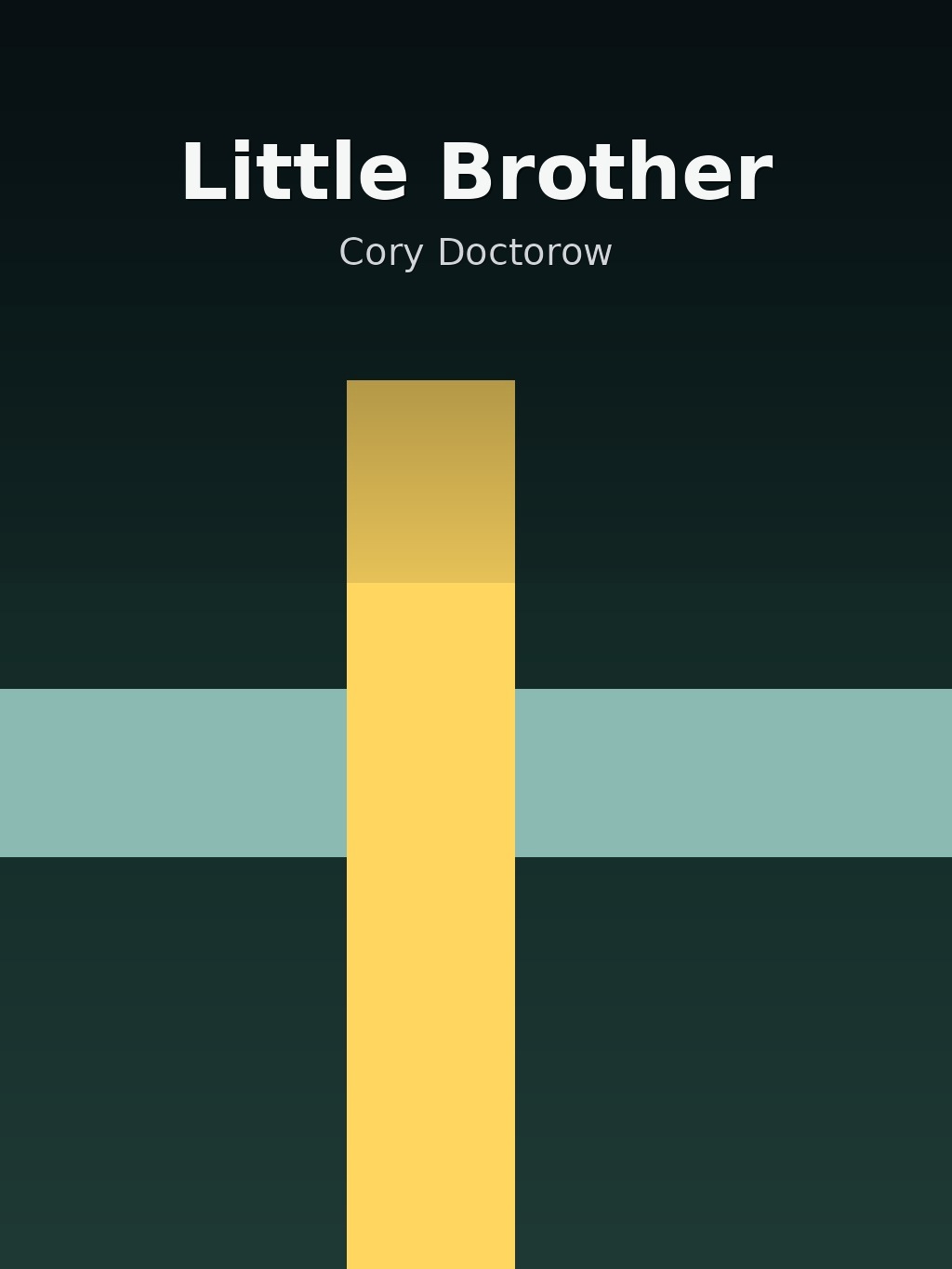 Little Brother by Cory Doctorow book cover