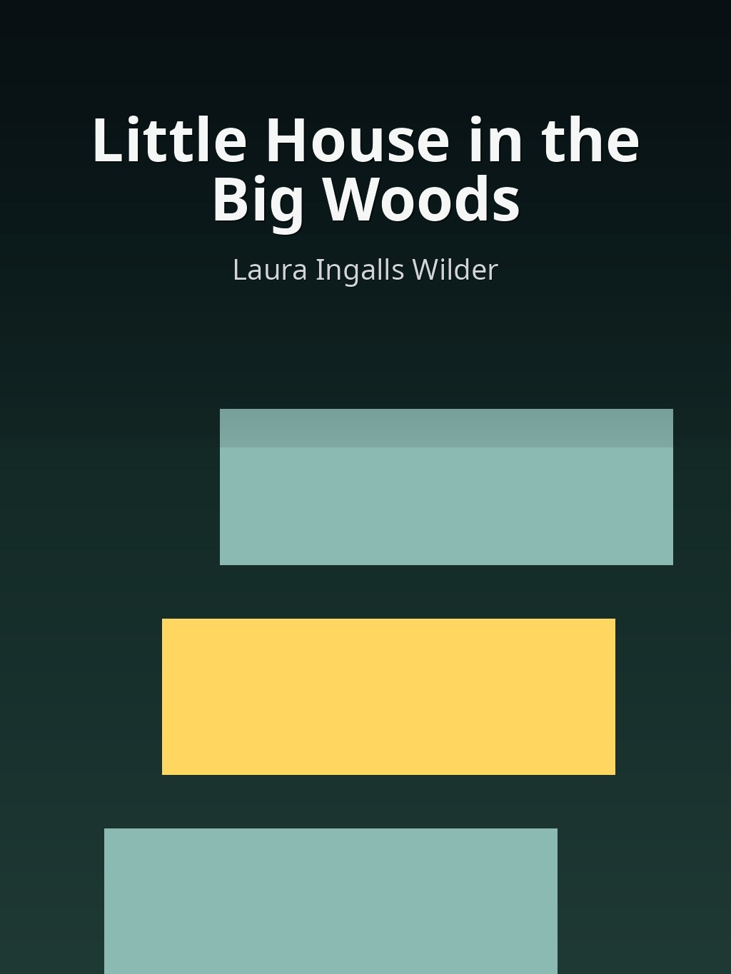 Little House in the Big Woods by Laura Ingalls Wilder book cover