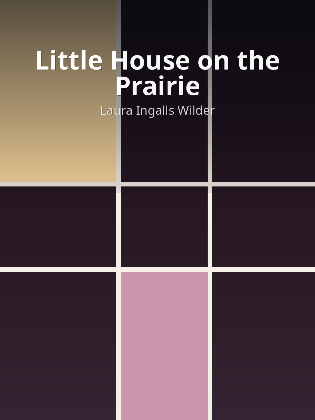 Little House on the Prairie by Laura Ingalls Wilder book cover