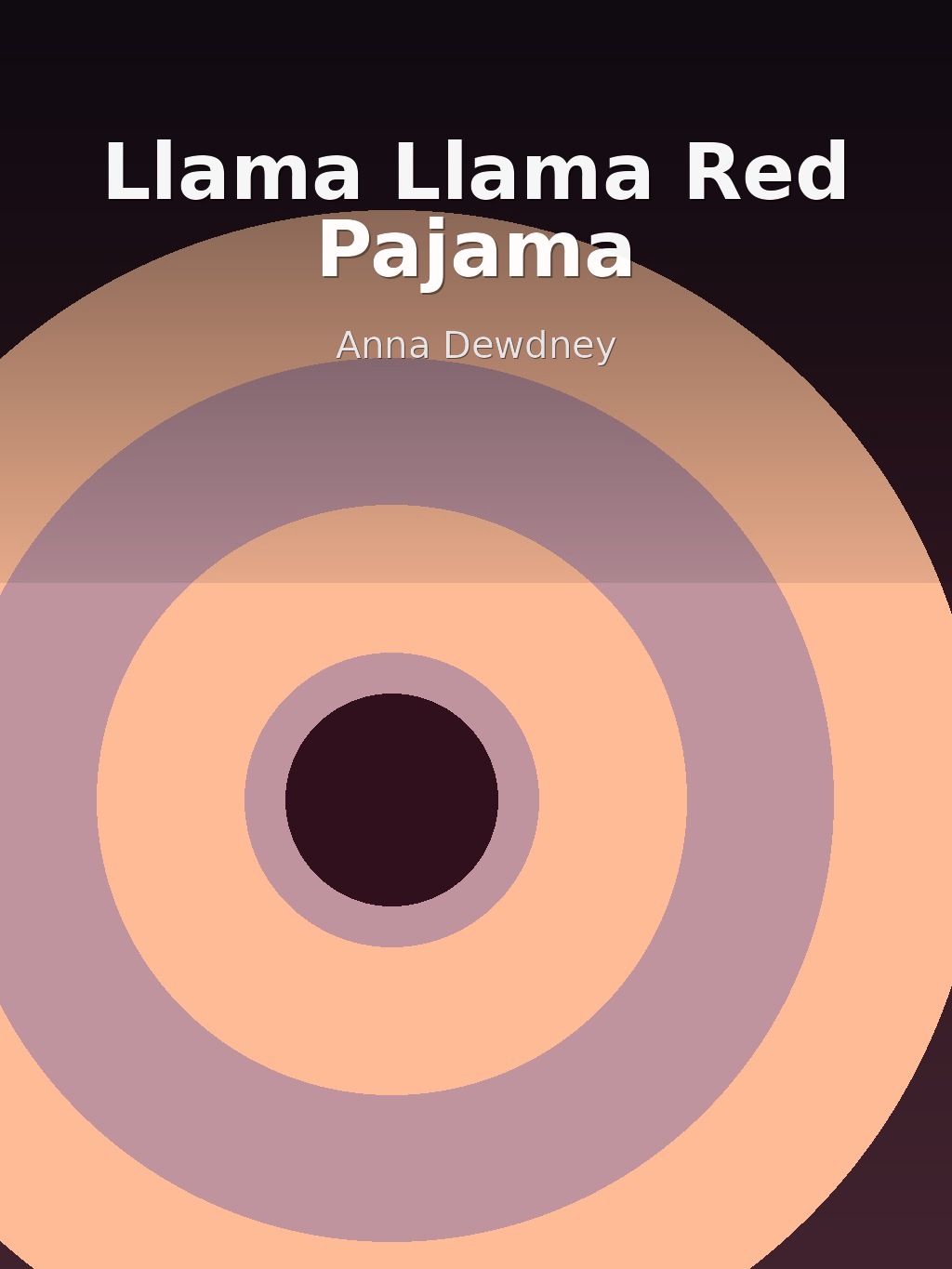 Llama Llama Red Pajama by Anna Dewdney book cover