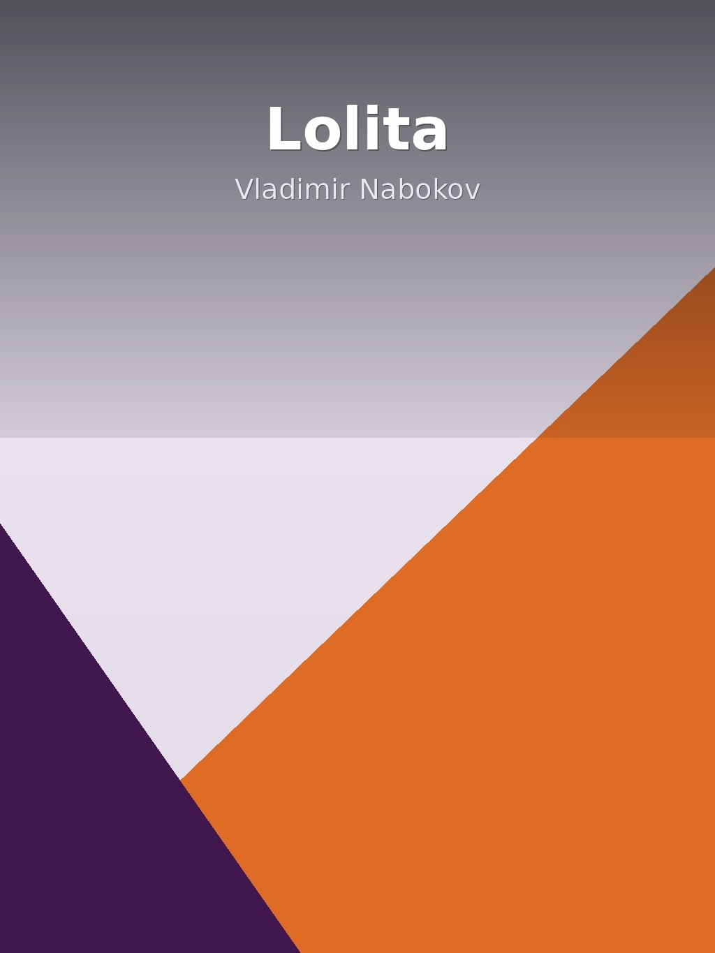 Lolita by Vladimir Nabokov book cover