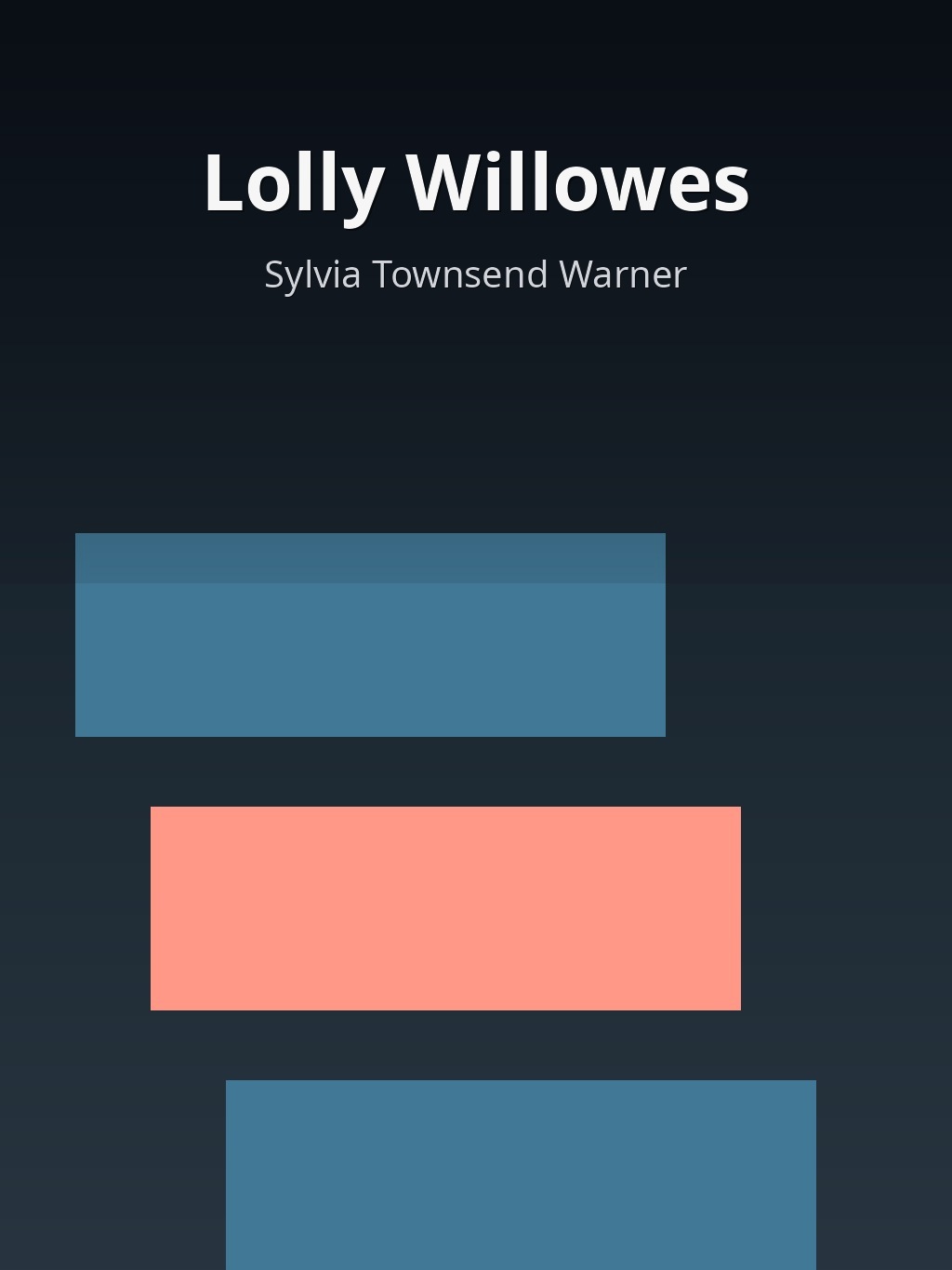 Lolly Willowes by Sylvia Townsend Warner book cover