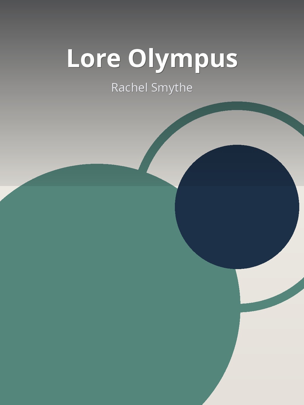 Lore Olympus by Rachel Smythe book cover