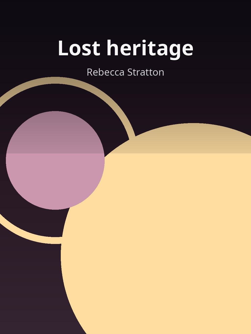 Lost heritage by Rebecca Stratton book cover