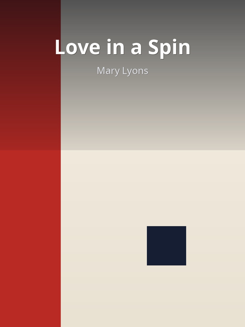 Love in a Spin by Mary Lyons book cover