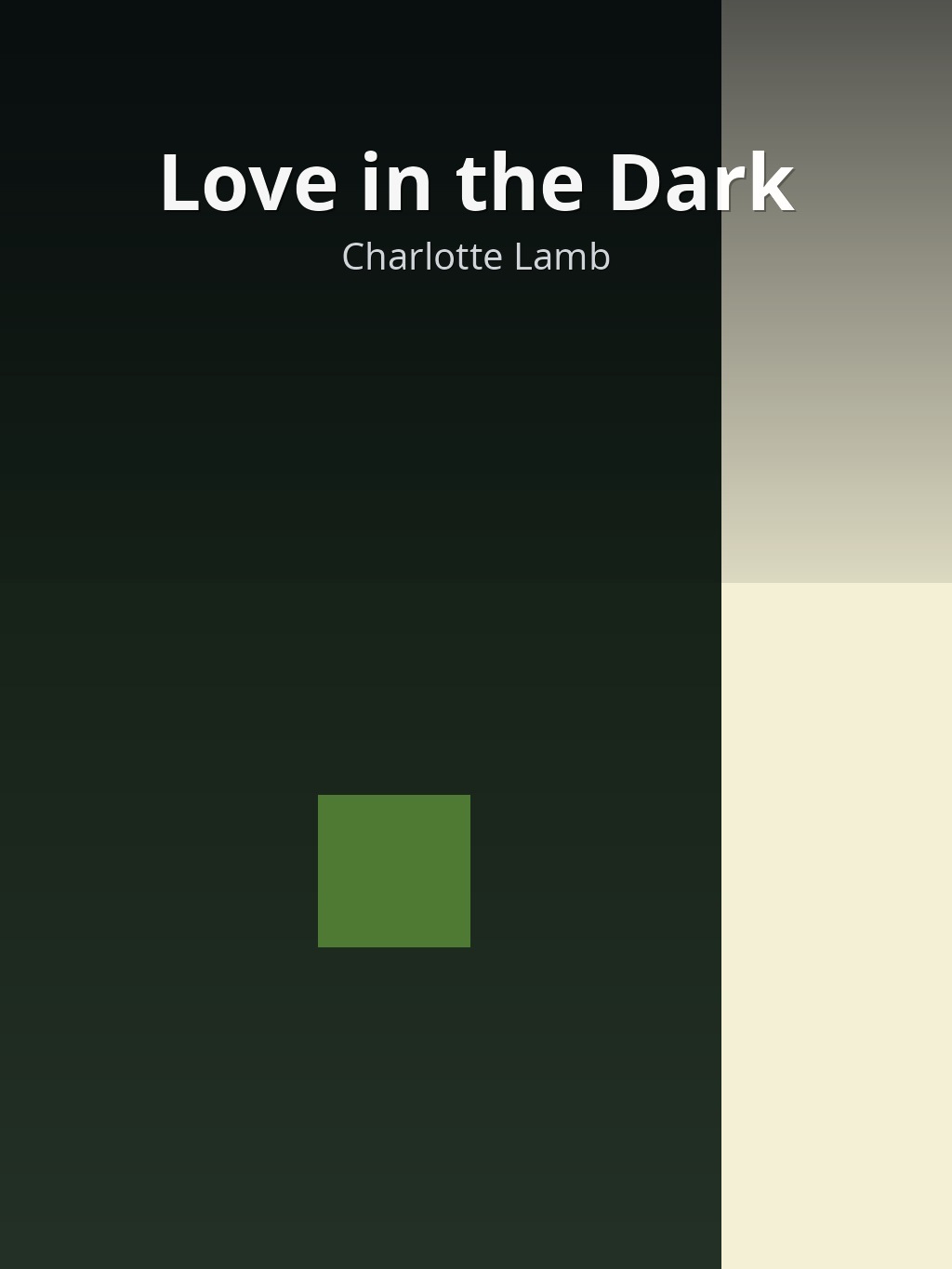 Love in the Dark by Charlotte Lamb book cover