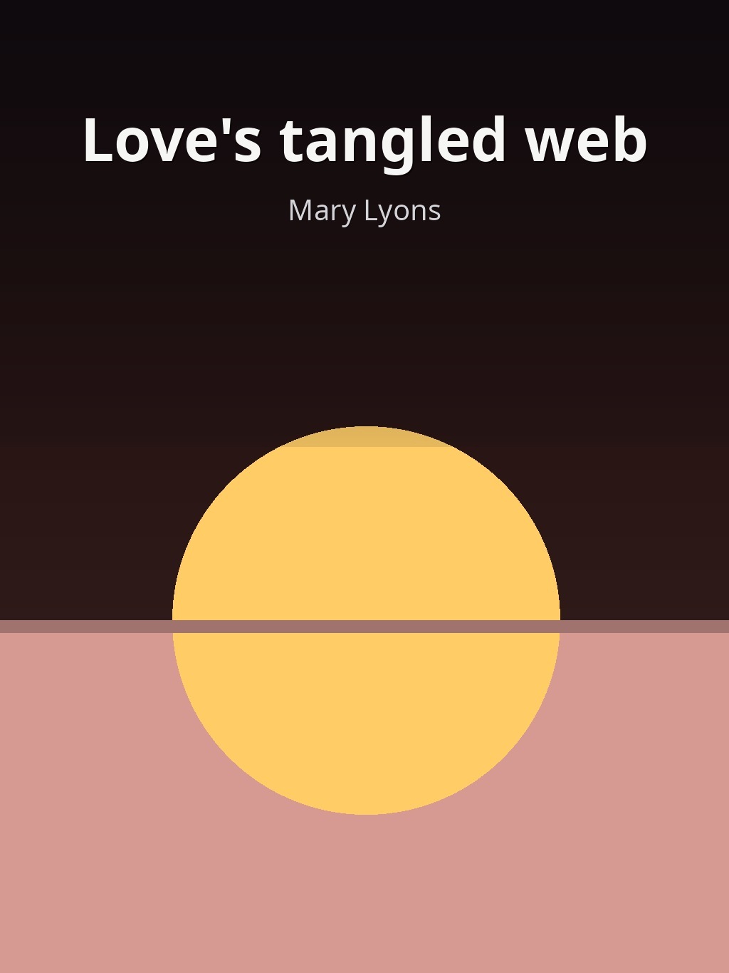Love's tangled web by Mary Lyons book cover