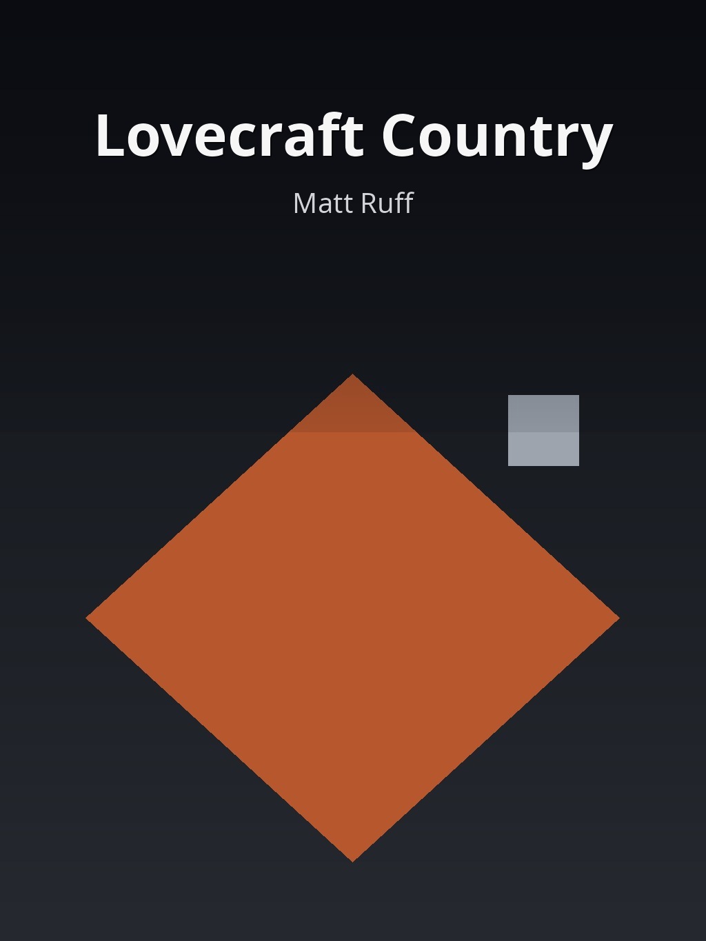 Lovecraft Country by Matt Ruff book cover