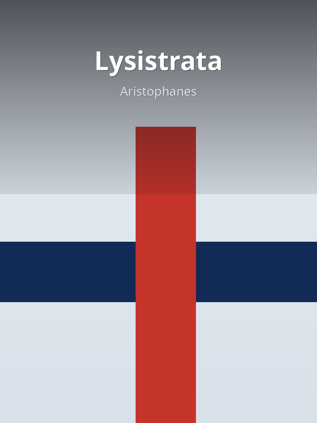 Lysistrata by Aristophanes book cover