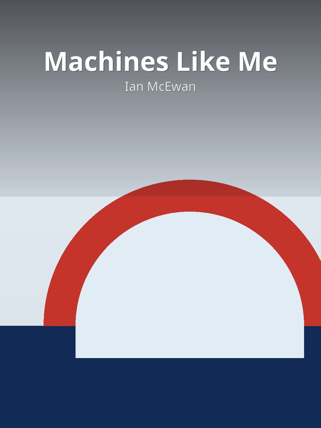 Machines Like Me by Ian McEwan book cover