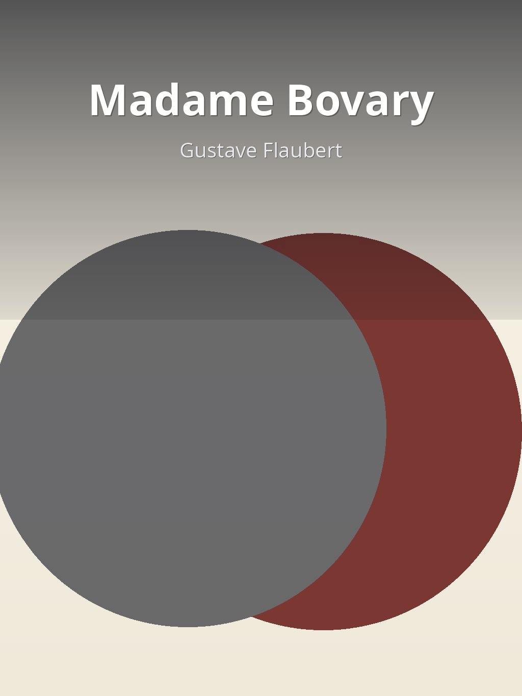 Madame Bovary by Gustave Flaubert book cover