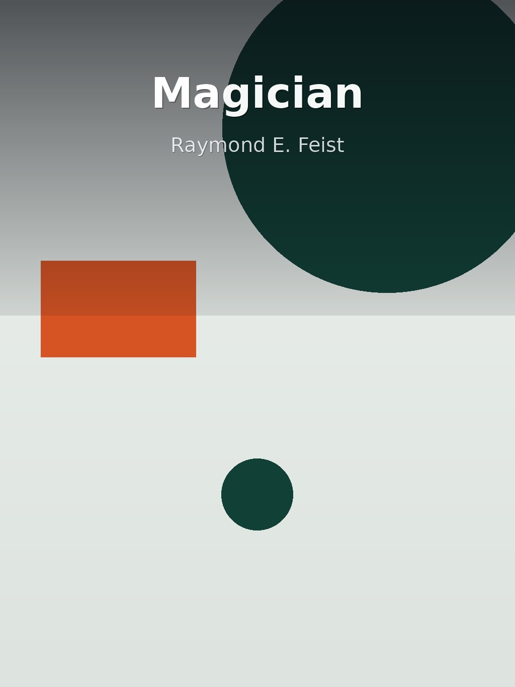 Magician by Raymond E. Feist book cover