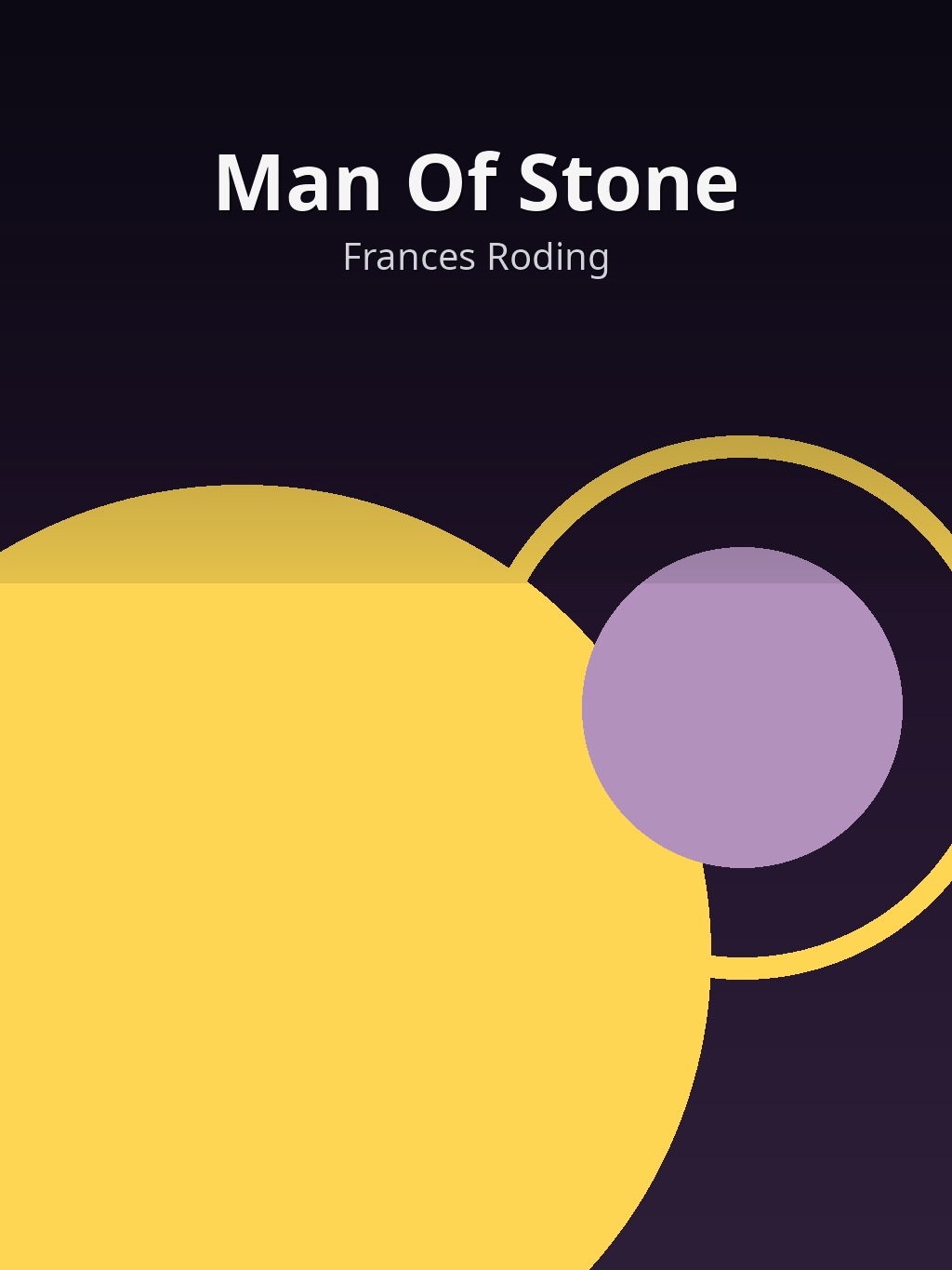 Man Of Stone by Frances Roding book cover