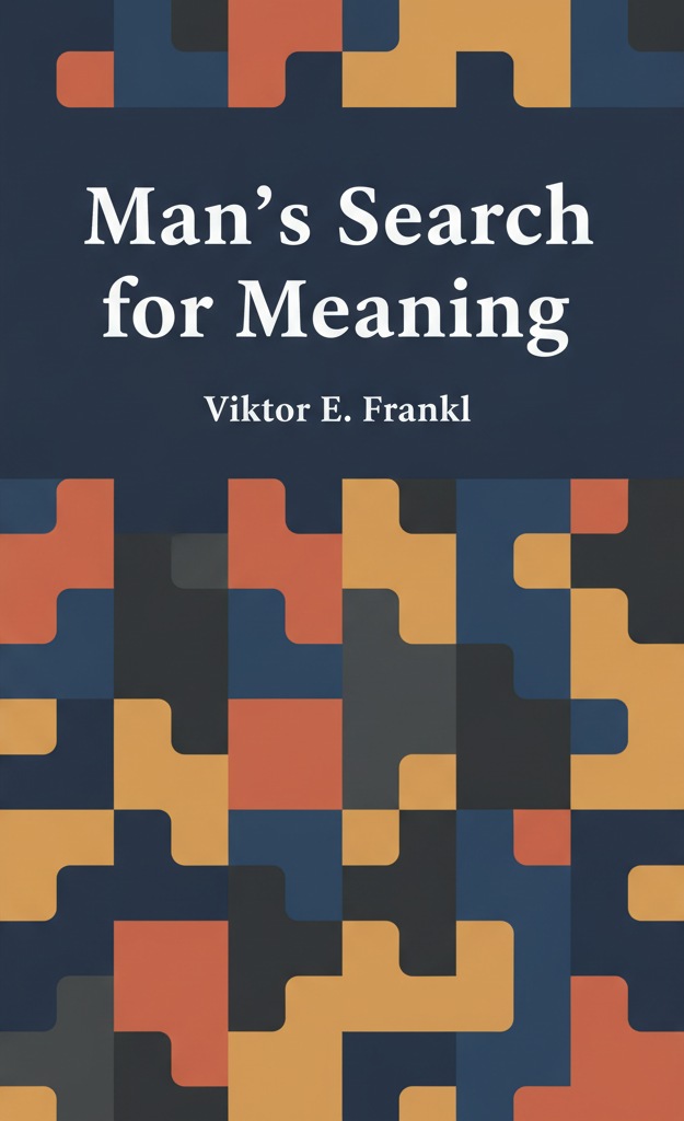 Man's Search for Meaning by Viktor E. Frankl book cover