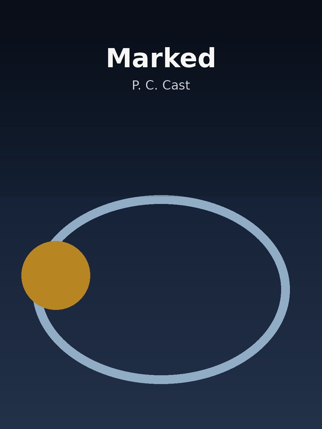 Marked by P. C. Cast book cover