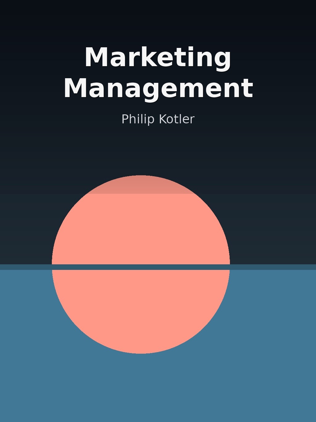 Marketing Management by Philip Kotler book cover