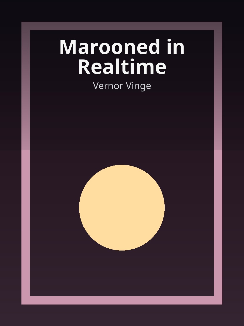 Marooned in Realtime by Vernor Vinge book cover