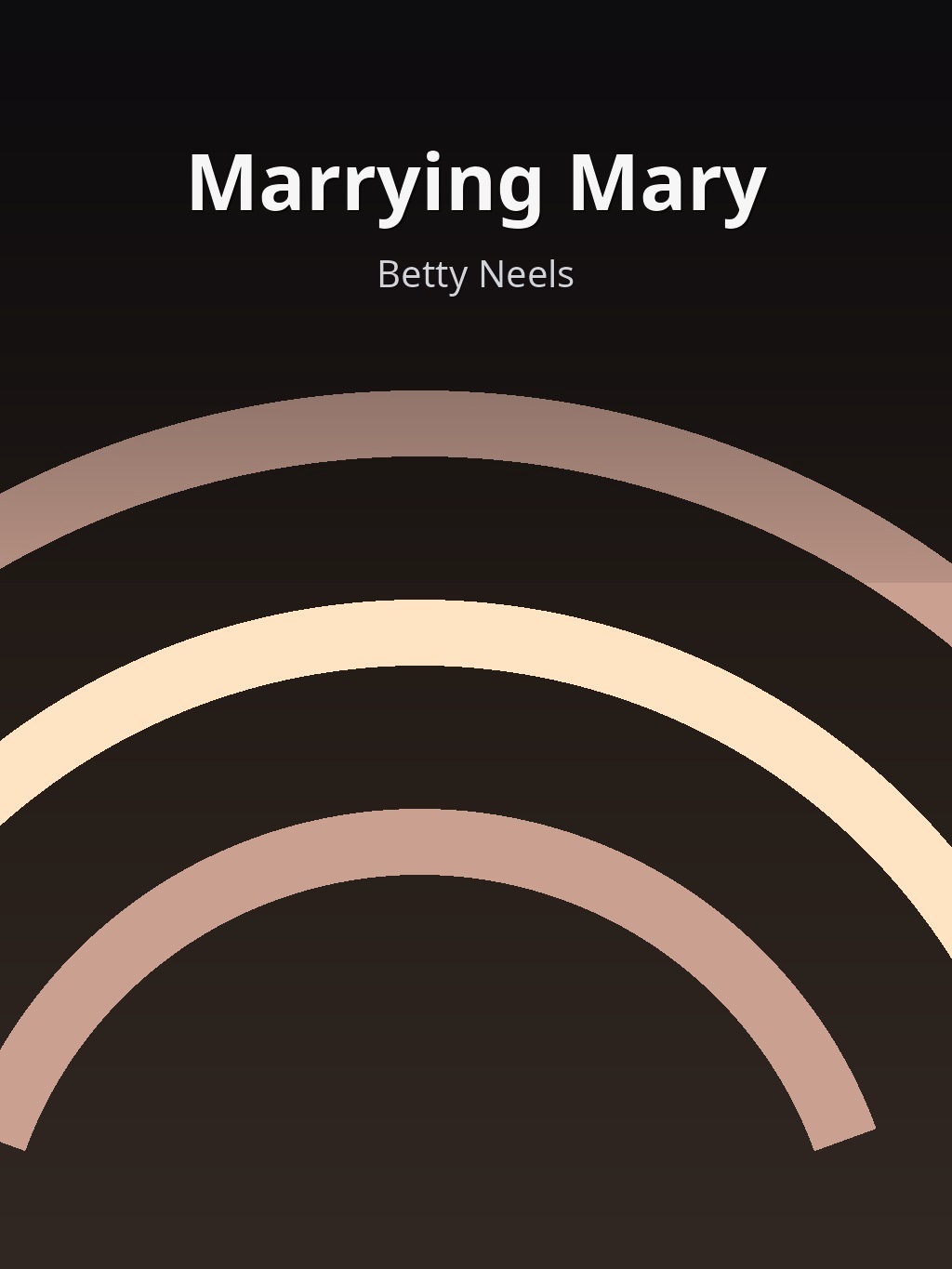 Marrying Mary by Betty Neels book cover