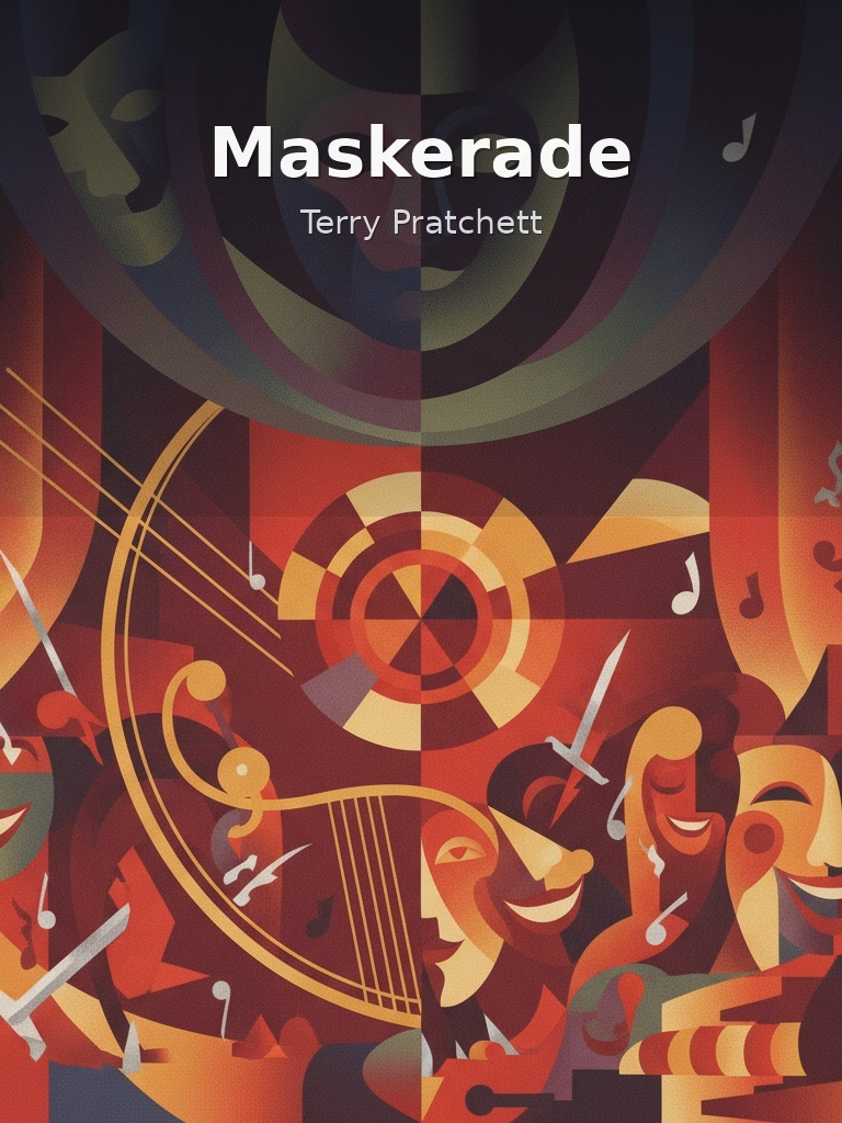 Maskerade by Terry Pratchett book cover