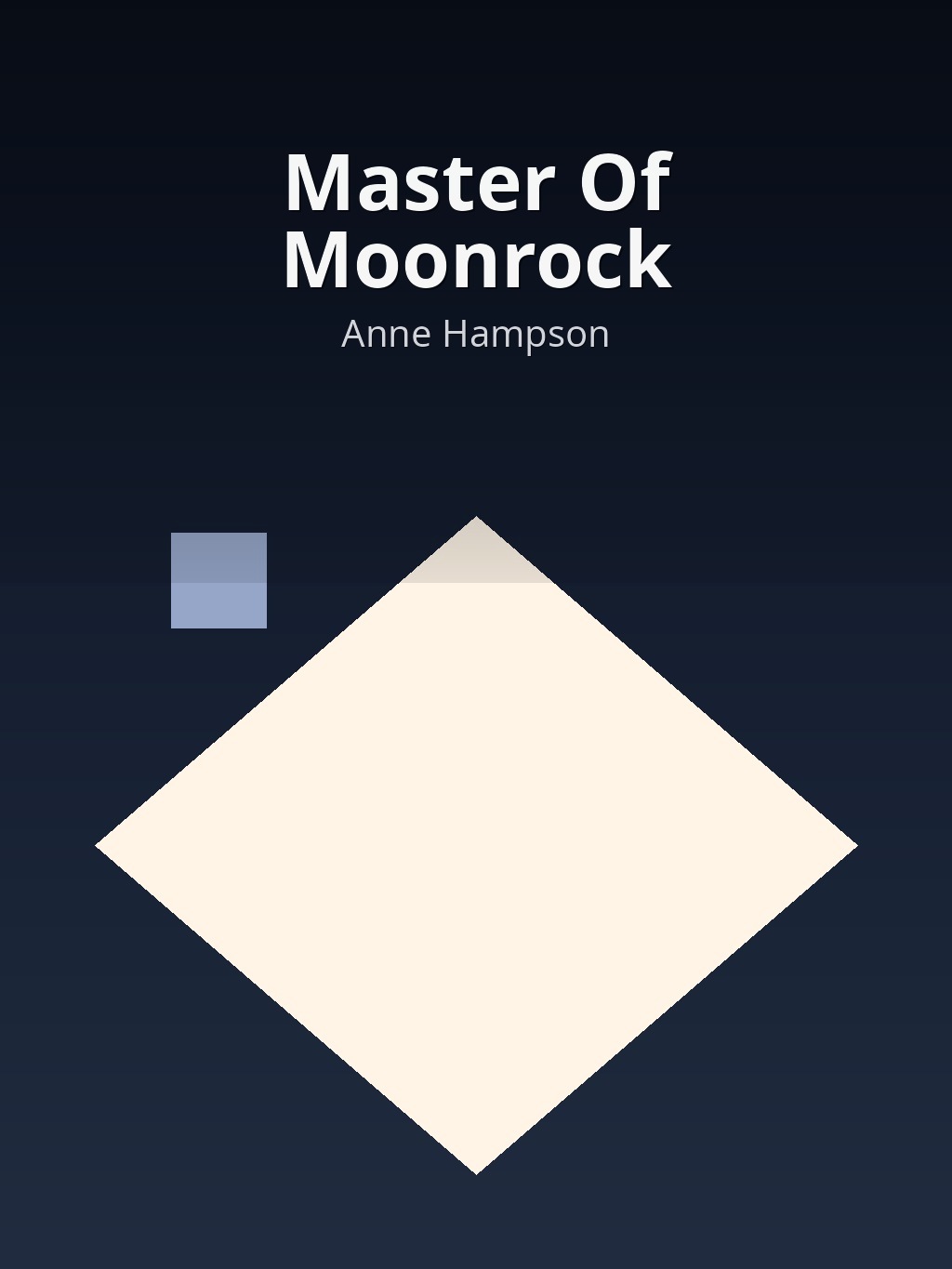 Master Of Moonrock by Anne Hampson book cover
