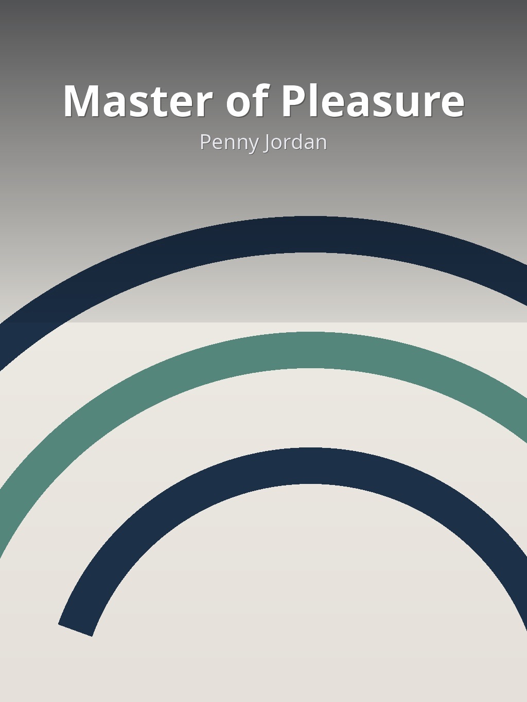 Master of Pleasure by Penny Jordan book cover