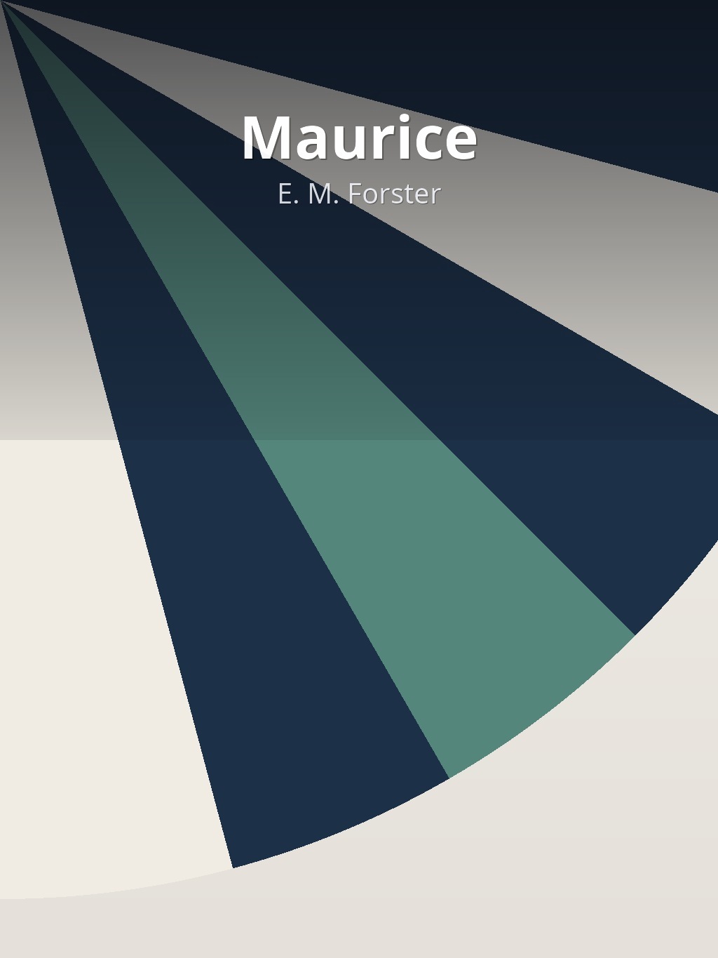 Maurice by E. M. Forster book cover
