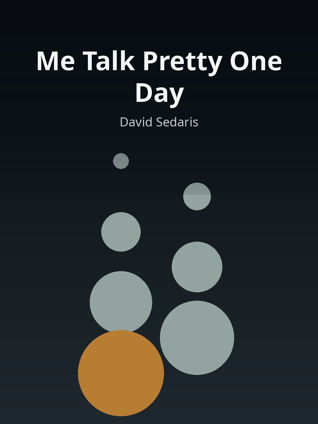 Me Talk Pretty One Day by David Sedaris book cover