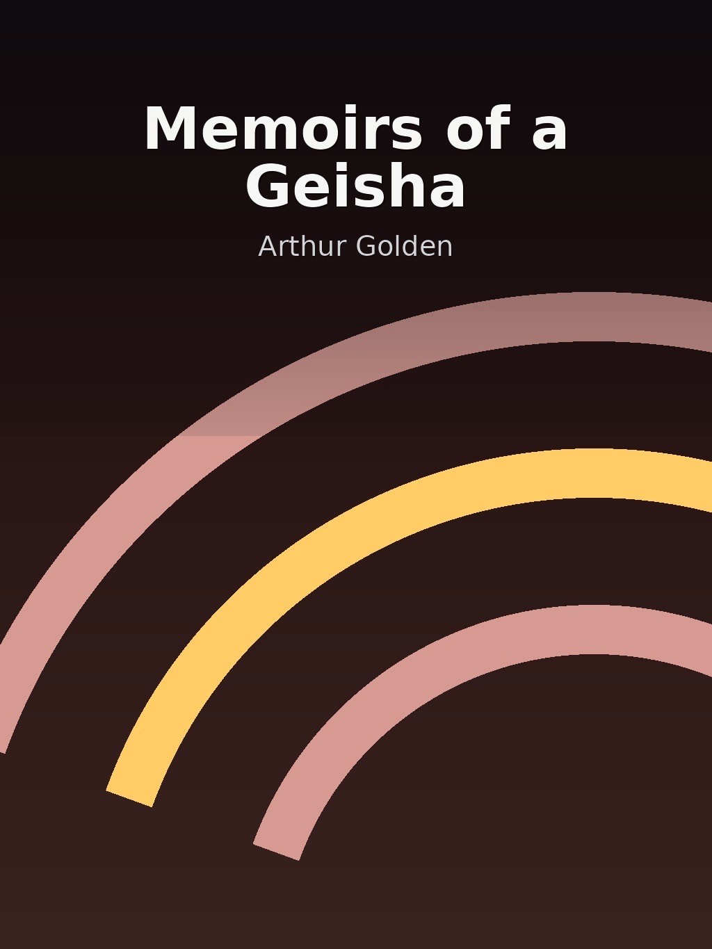 Memoirs of a Geisha by Arthur Golden book cover