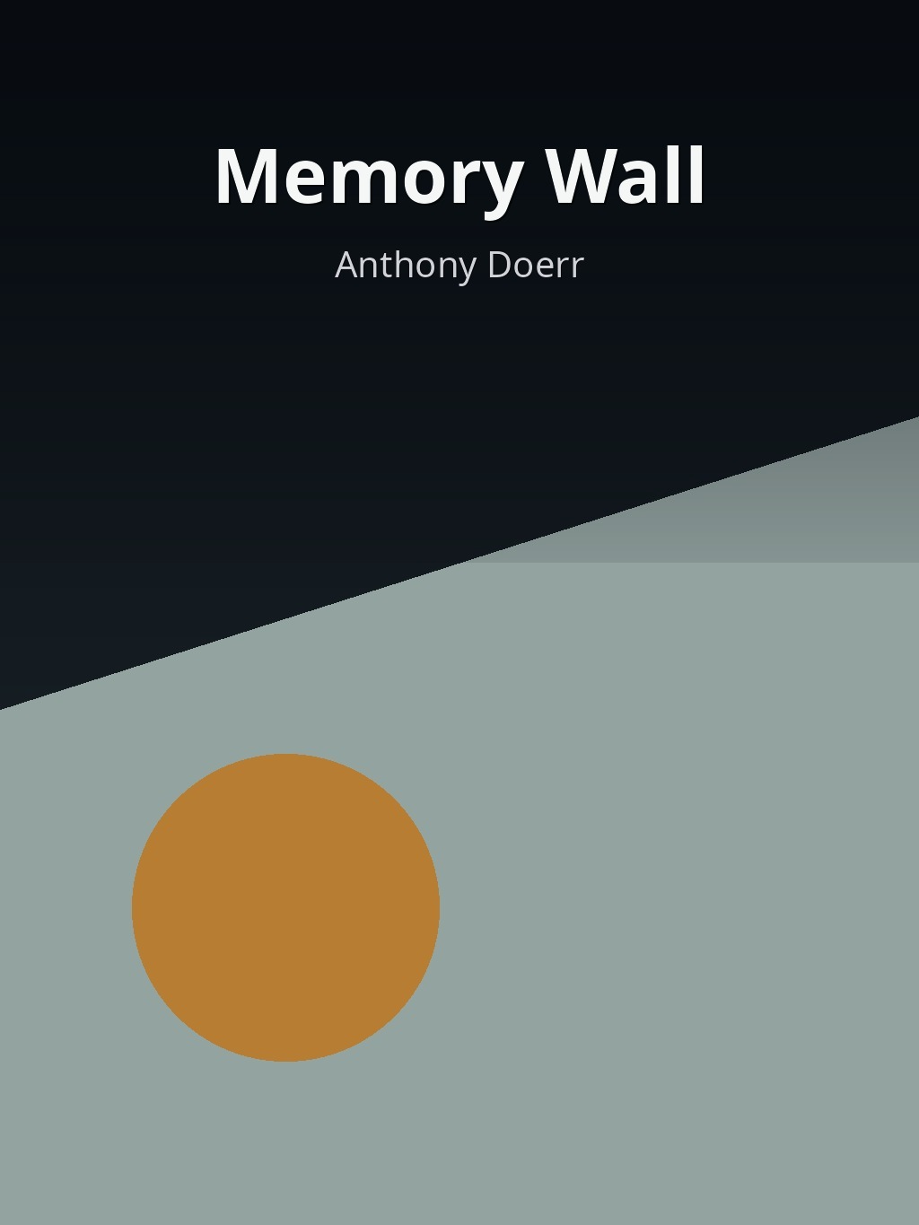 Memory Wall by Anthony Doerr book cover