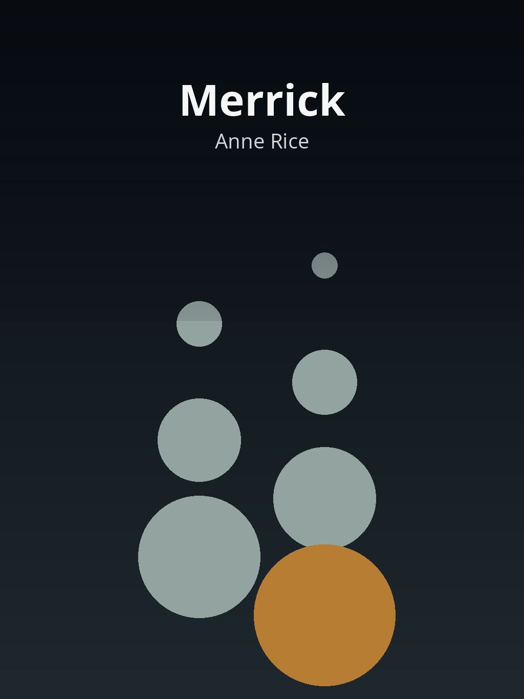 Merrick by Anne Rice book cover