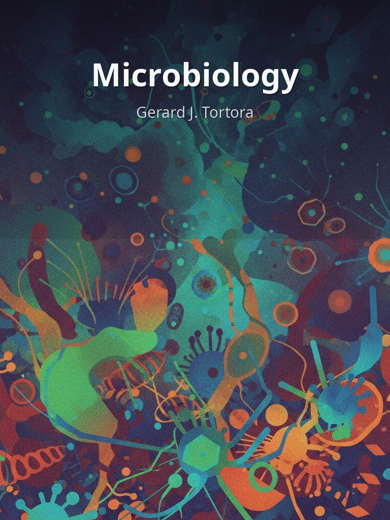Microbiology by Gerard J. Tortora book cover