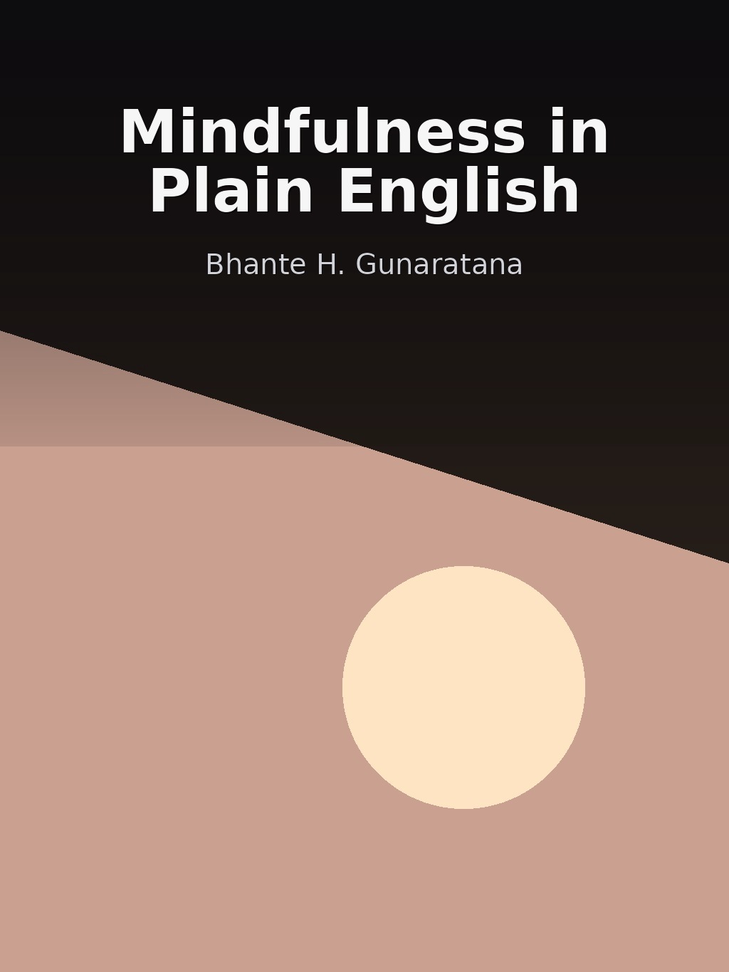 Mindfulness in Plain English by Bhante H. Gunaratana book cover