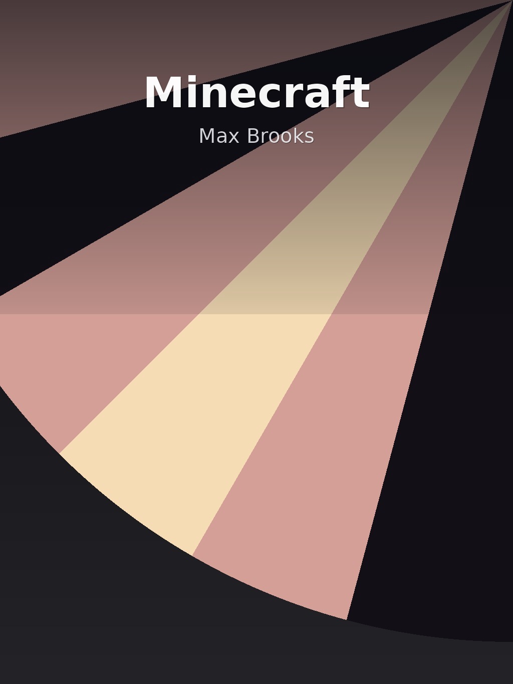 Minecraft by Max Brooks book cover